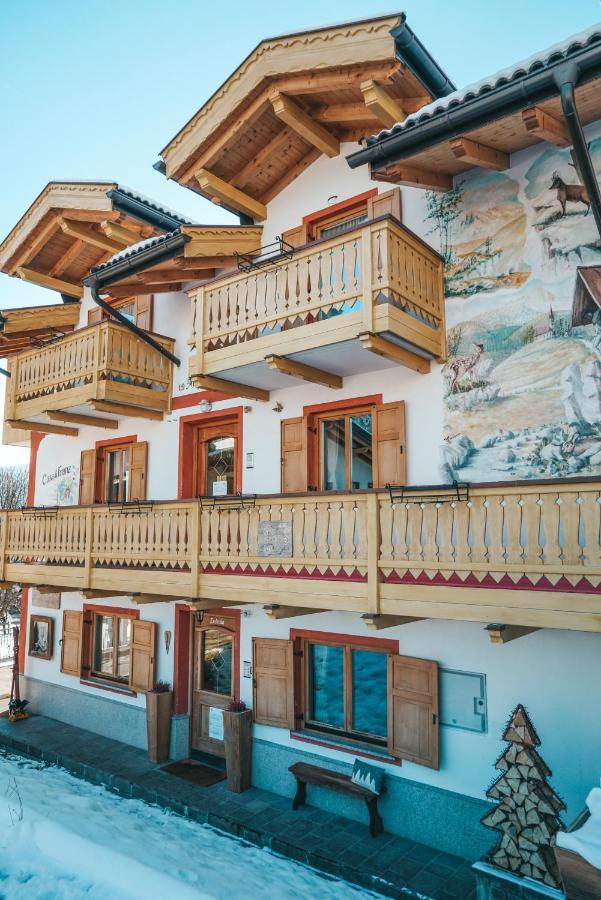 Hotel Casa Di Franz Vigo di Fassa Exterior foto